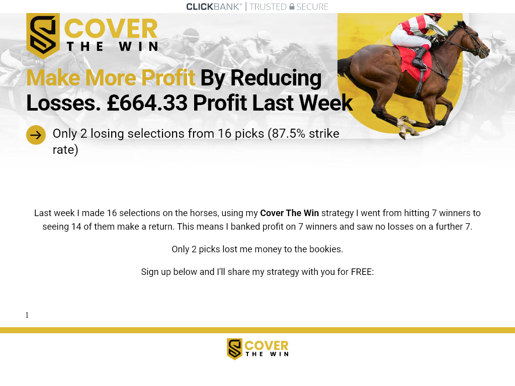 Cover The Win Review