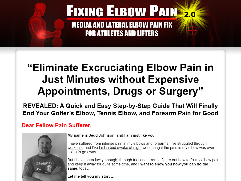 Fixing Elbow Pain Review