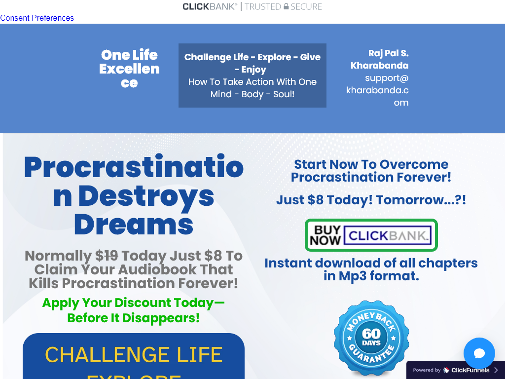 Procrastination Kills Dreams Review