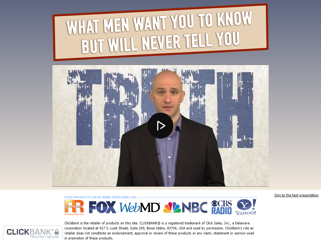 Secrets Men Don’t Want Women To Know Review